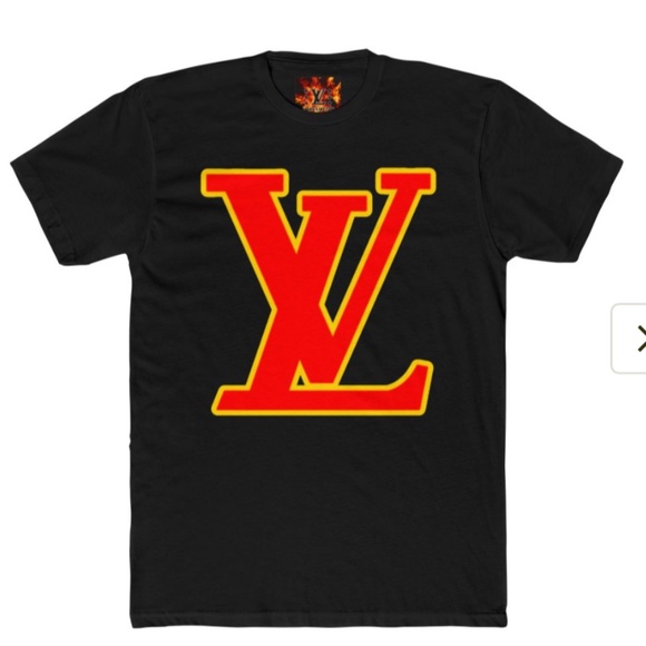 Louis Vuitton "Hockey Jersey Style" Modern Fit T-Shirt. White & Black - Picture 1 of 5